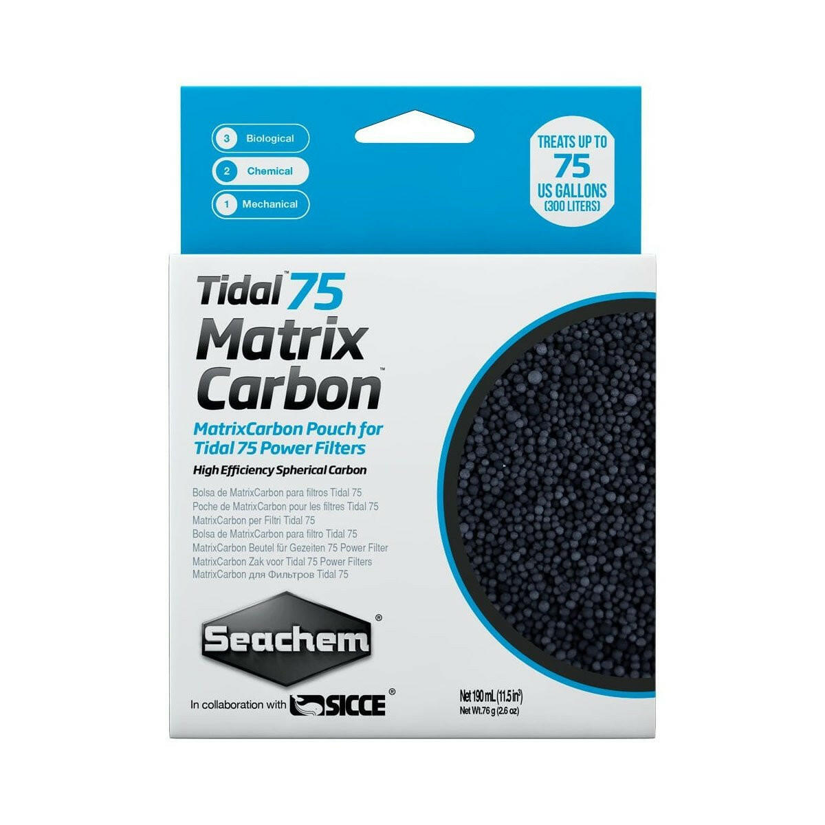 Seachem Tidal 75 Matrix Carbon - 190ml - Charterhouse Aquatics