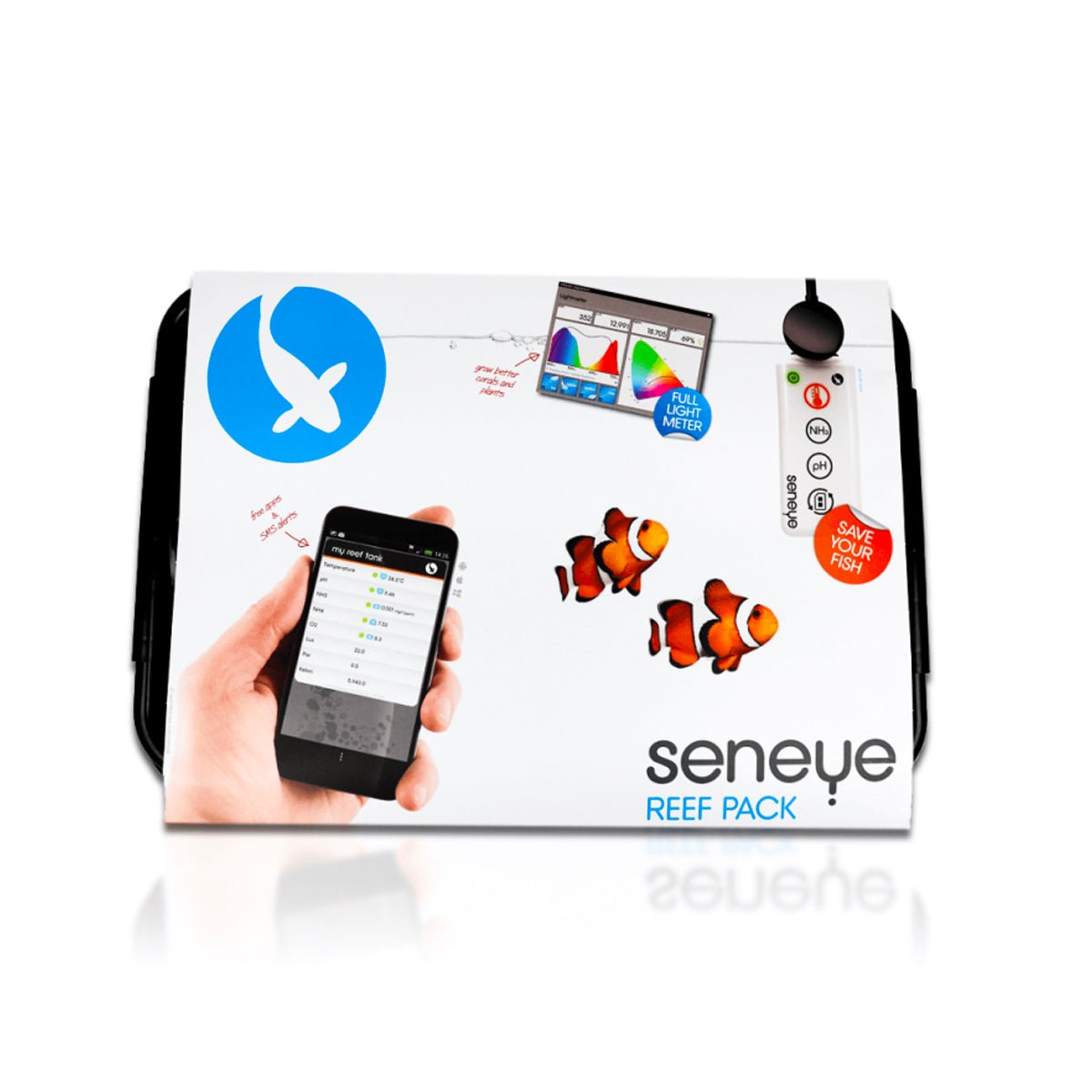 Seneye Reef Pack Includes Wi-Fi Web Server and Dri-Box - Charterhouse Aquatics