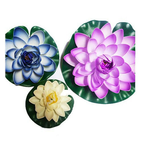 Simply Pond Artificial Lilies Mix 3 - Charterhouse Aquatics