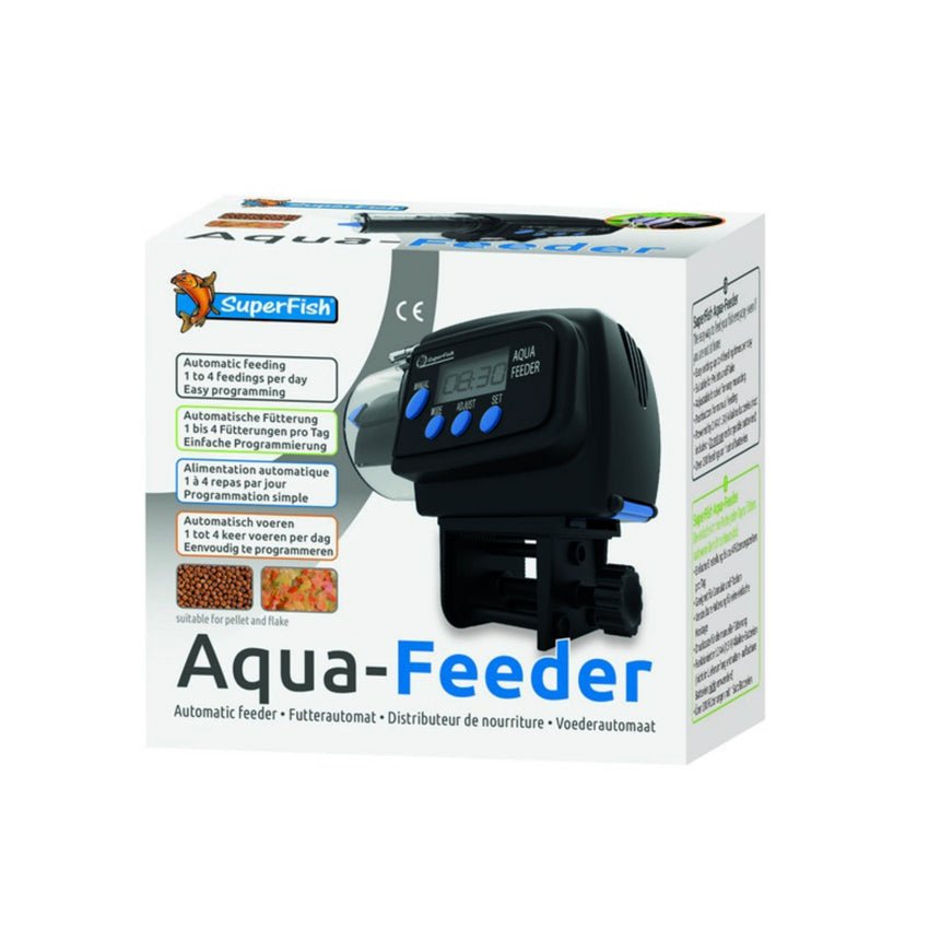 SuperFish Aqua-Feeder Black - Charterhouse Aquatics