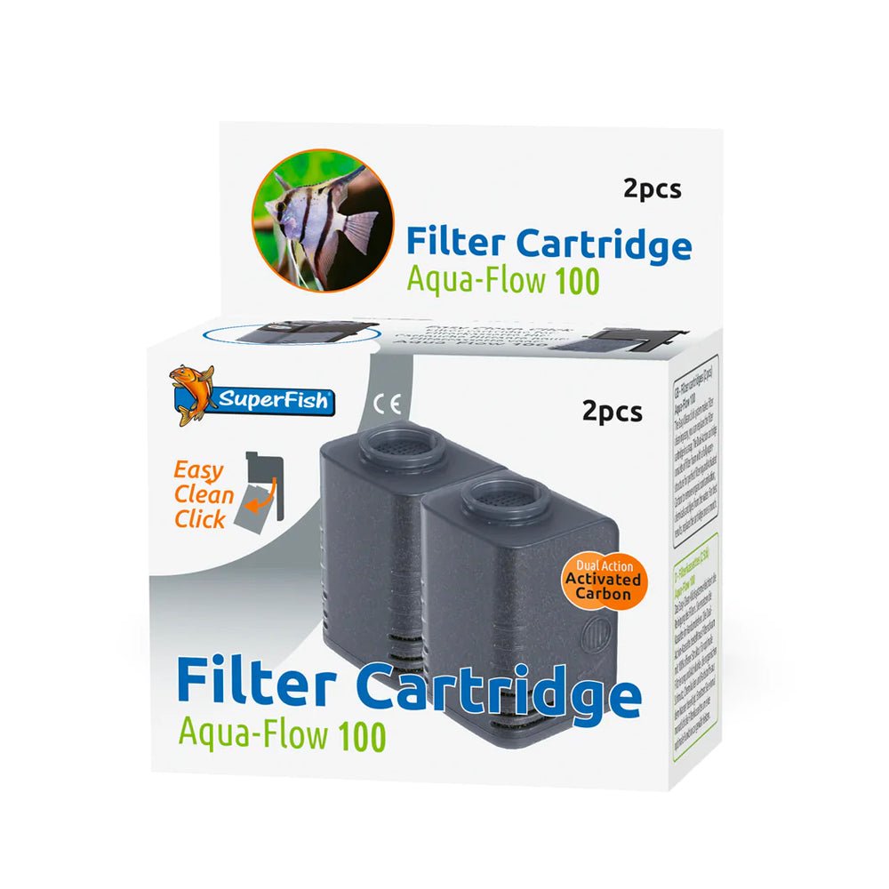 SuperFish Aqua Flow 100 Easy Click Cartridge - Charterhouse Aquatics