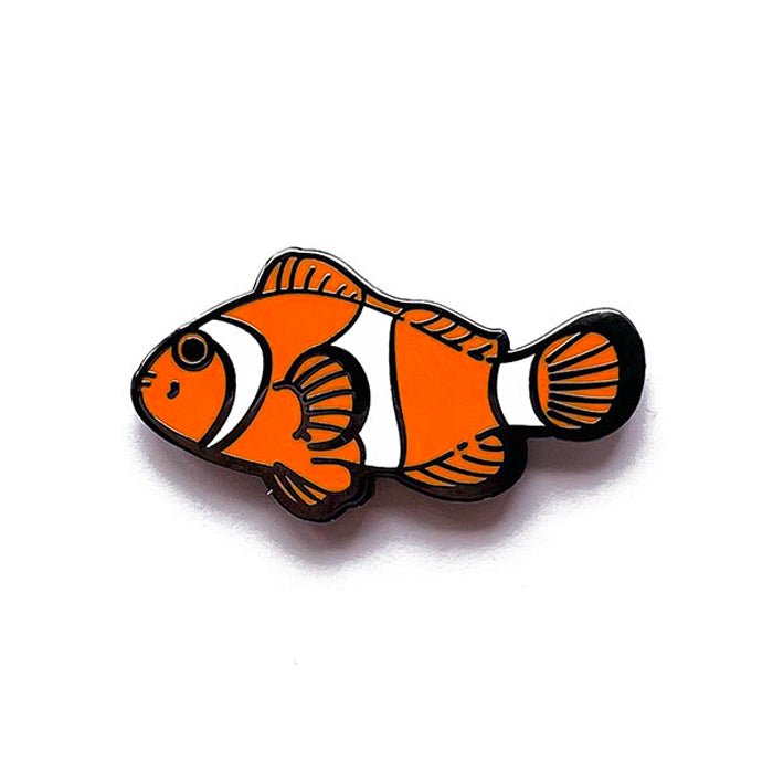 Tank Mates Clownfish (Orange) Enamel Pin - Charterhouse Aquatics