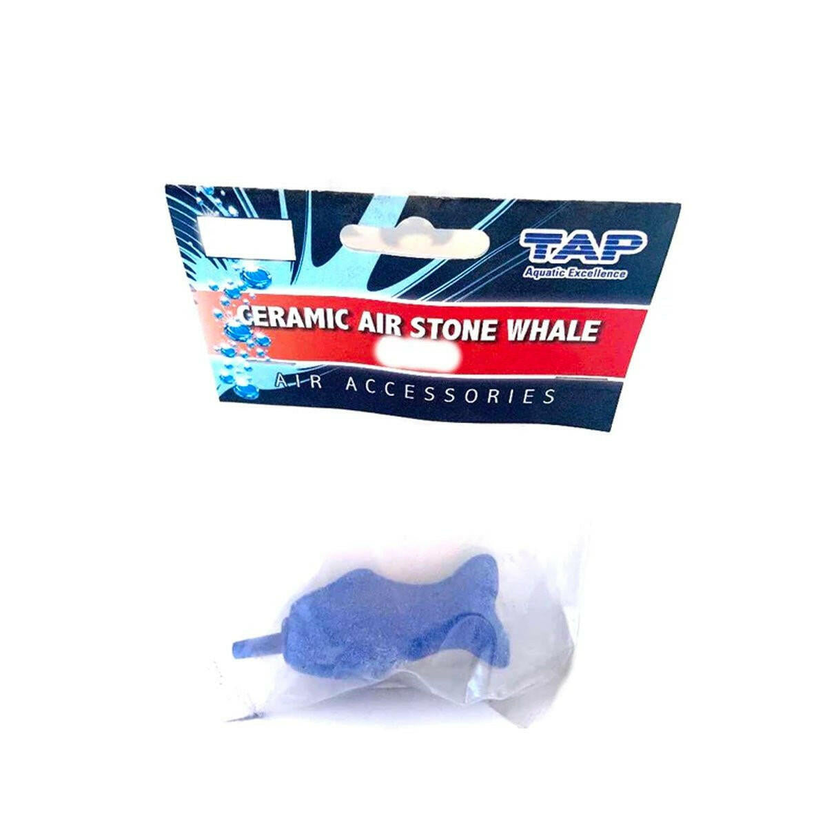 Tap Ceramic Air Stone Whale Small - Charterhouse Aquatics