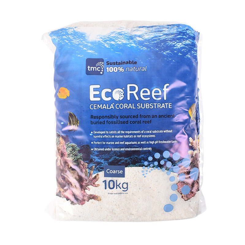 TMC EcoReef Cemala Coral Sand Coarse 10KG - Charterhouse Aquatics