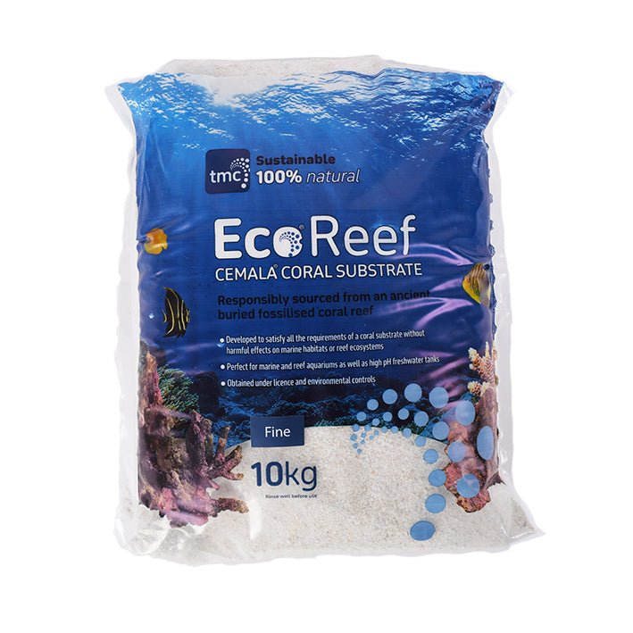 TMC EcoReef Cemala Coral Sand Fine 10KG - Charterhouse Aquatics