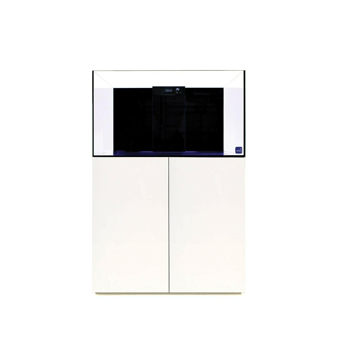 TMC Reef Habitat 90 Aquarium and Cabinet (Gloss White) - Charterhouse Aquatics