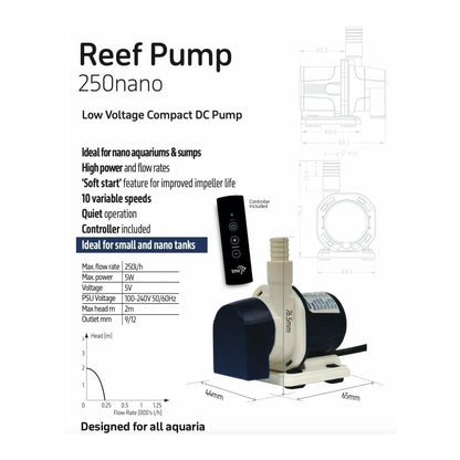 TMC Reef-Pump 250 Nano - Charterhouse Aquatics