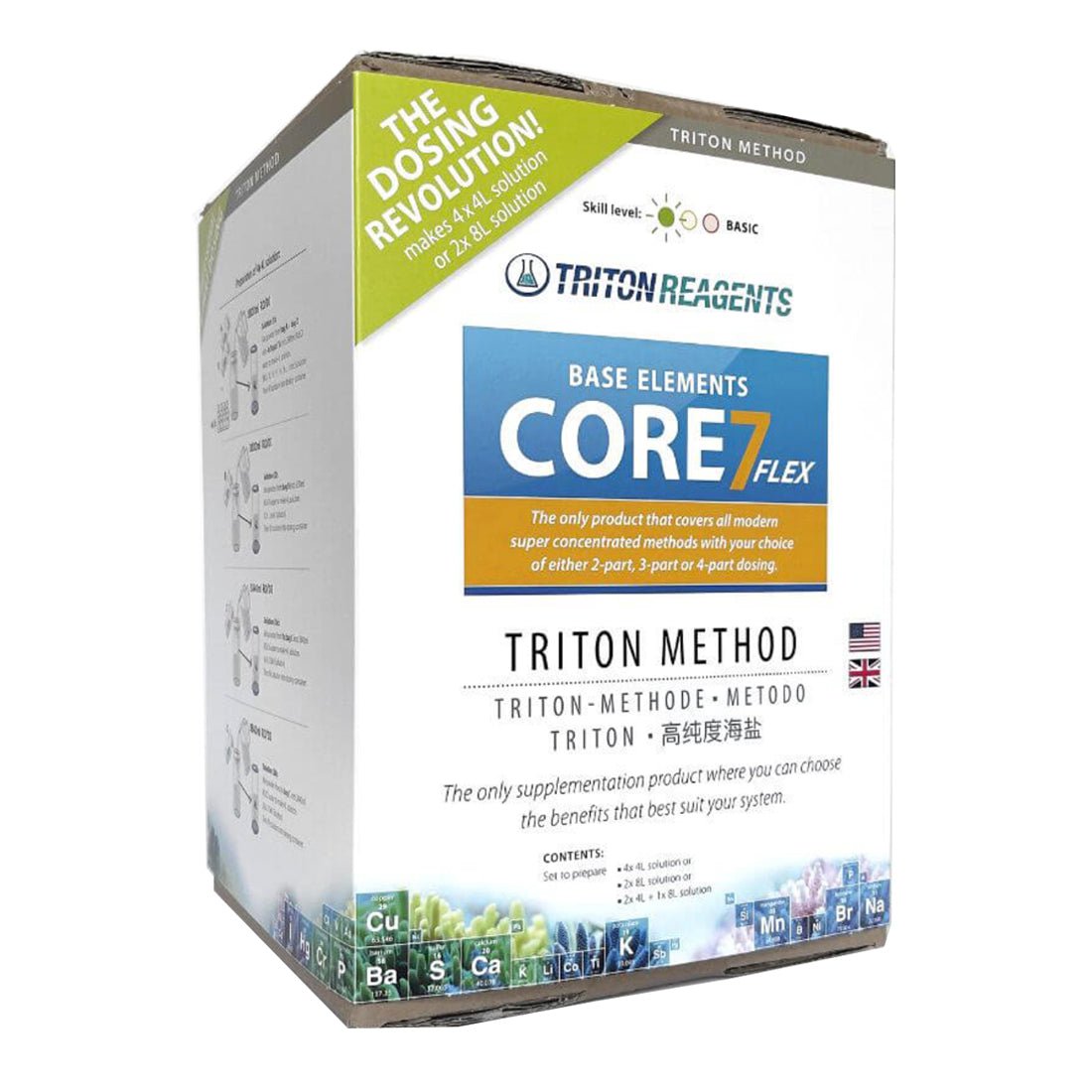 Triton Core 7 Flex Base Elements BULK - 4 x 4L or 2 x 8L - Charterhouse Aquatics