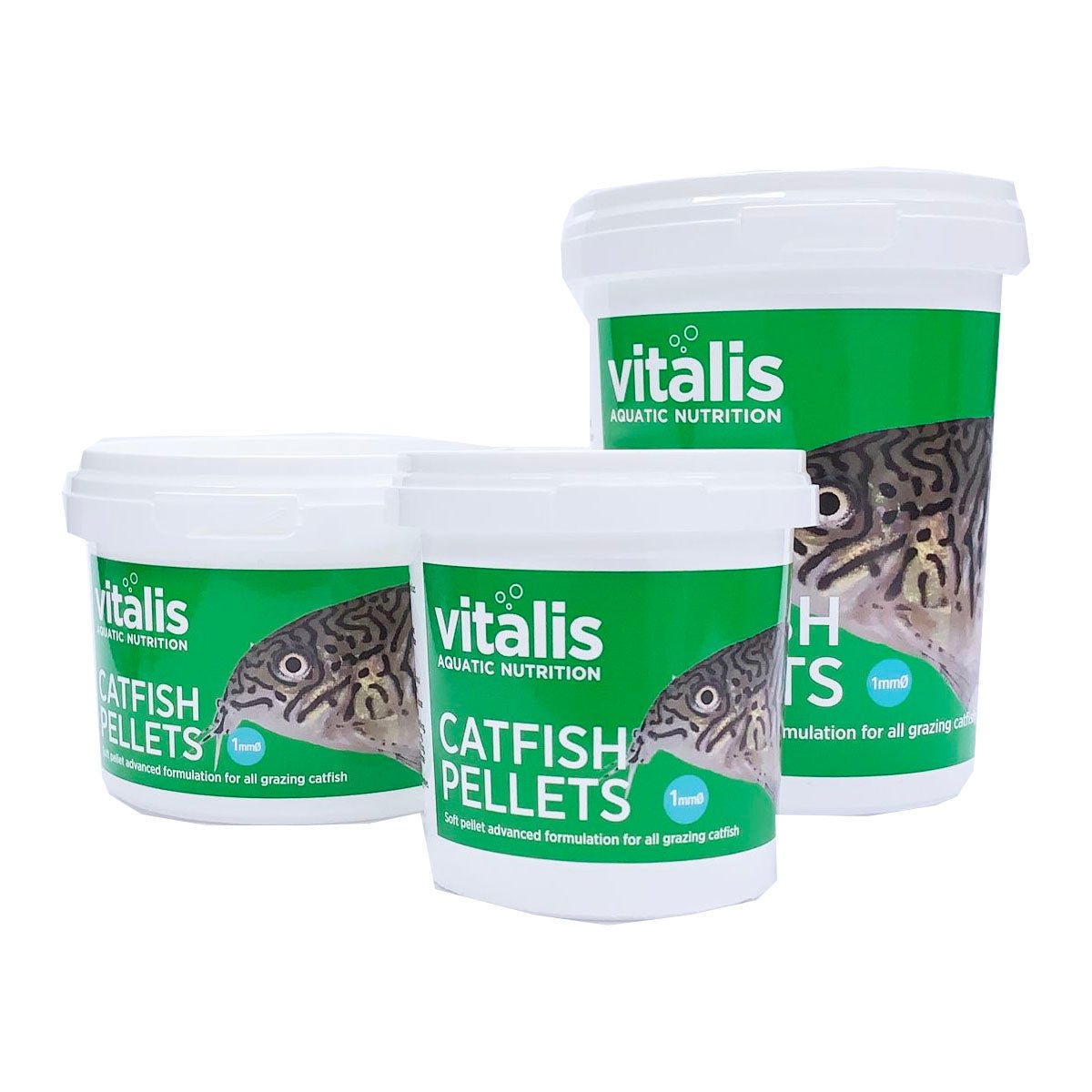 Vitalis Catfish Pellets 1.8kg - Charterhouse Aquatics
