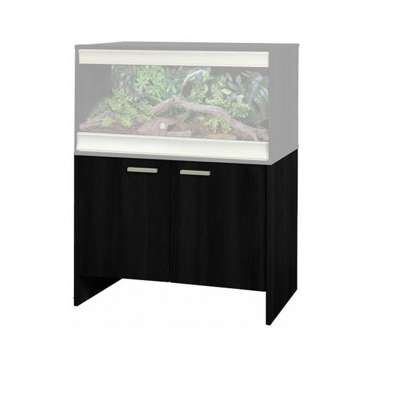 Vivexotic Cabinet - Medium Black 86x49x64.5cm - Charterhouse Aquatics