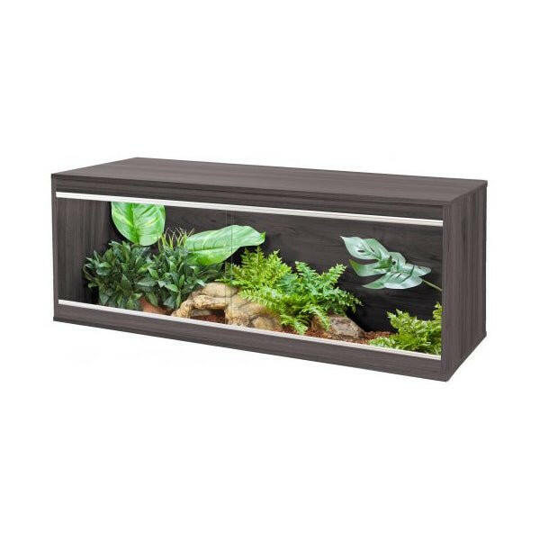 Vivexotic Repti-Home Vivarium - Large Grey 115x37.5x42cm - Charterhouse Aquatics