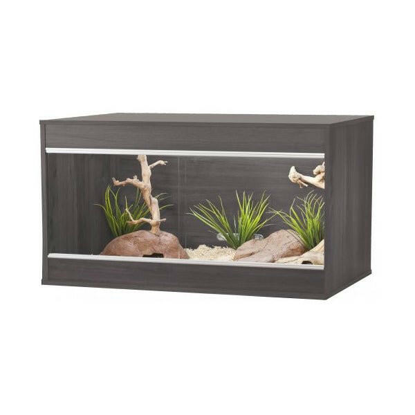 Vivexotic Repti-Home Vivarium - Maxi Medium Grey 86x49x56cm - Charterhouse Aquatics