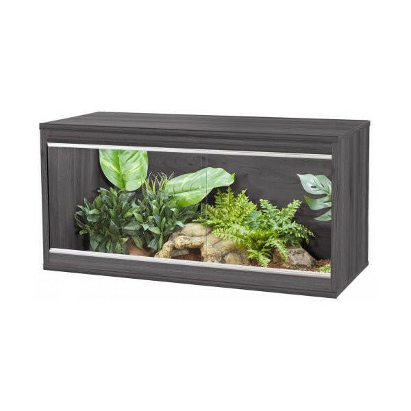 Vivexotic Repti-Home Vivarium - Medium Grey 86 x 37.5 x 42cm - Charterhouse Aquatics