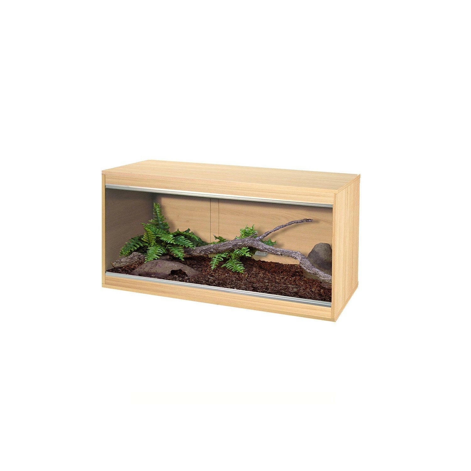 Vivexotic Repti-Home Vivarium - Medium Oak 86 x 37.5 x 42cm - Charterhouse Aquatics