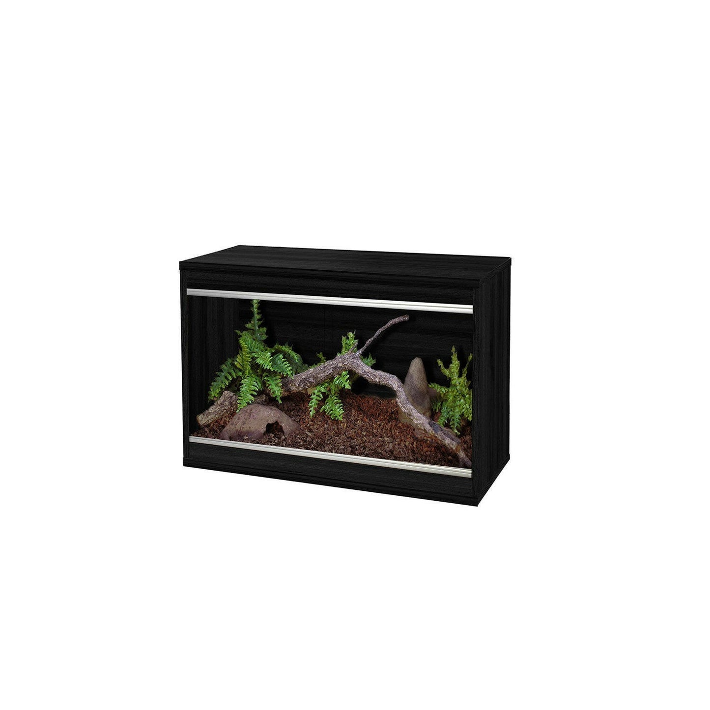 Vivexotic Repti-Home Vivarium - Small Black 57.5 x 37.5 x 42cm - Charterhouse Aquatics