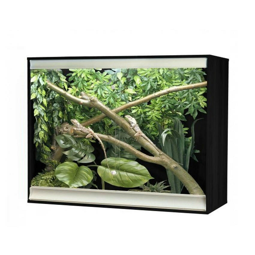 Vivexotic Viva+ Arboreal Vivarium Large-Deep Black 115x61x91.5cm - Charterhouse Aquatics