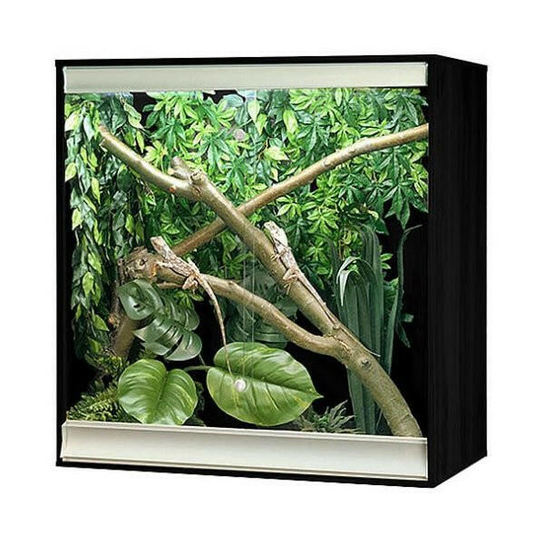 Vivexotic Viva+ Arboreal Vivarium - Medium Black 86 x 49 x 91.5cm - Charterhouse Aquatics