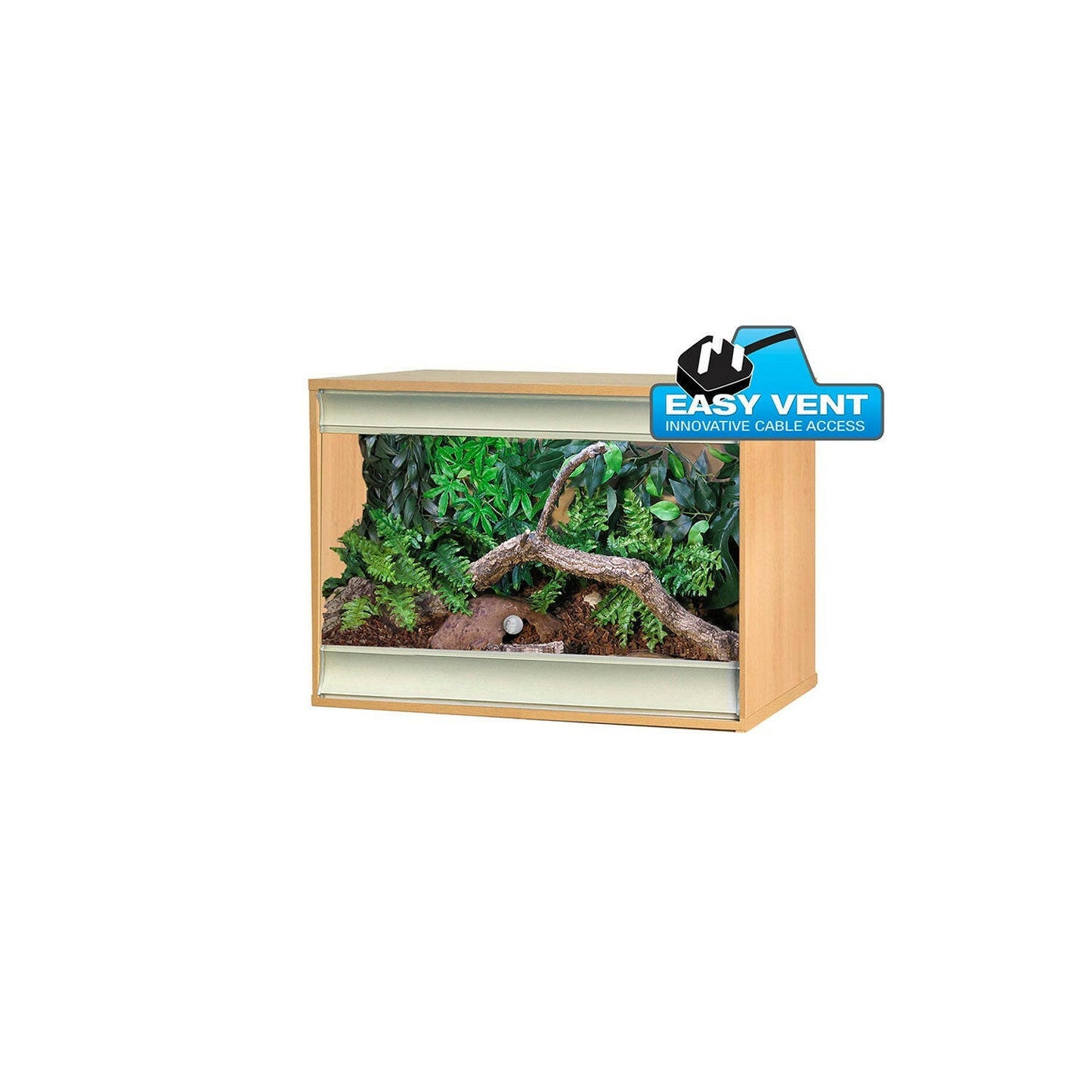 Vivexotic Viva+ Terrestrial Vivarium - Small Beech 57.5x49x50cm - Charterhouse Aquatics