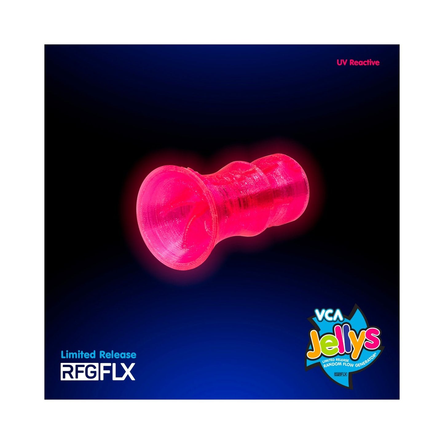 Vivid Creative Flex 1/2in RFG Nozzle Jelly Limited Edition - Sunrise Pink - Charterhouse Aquatics