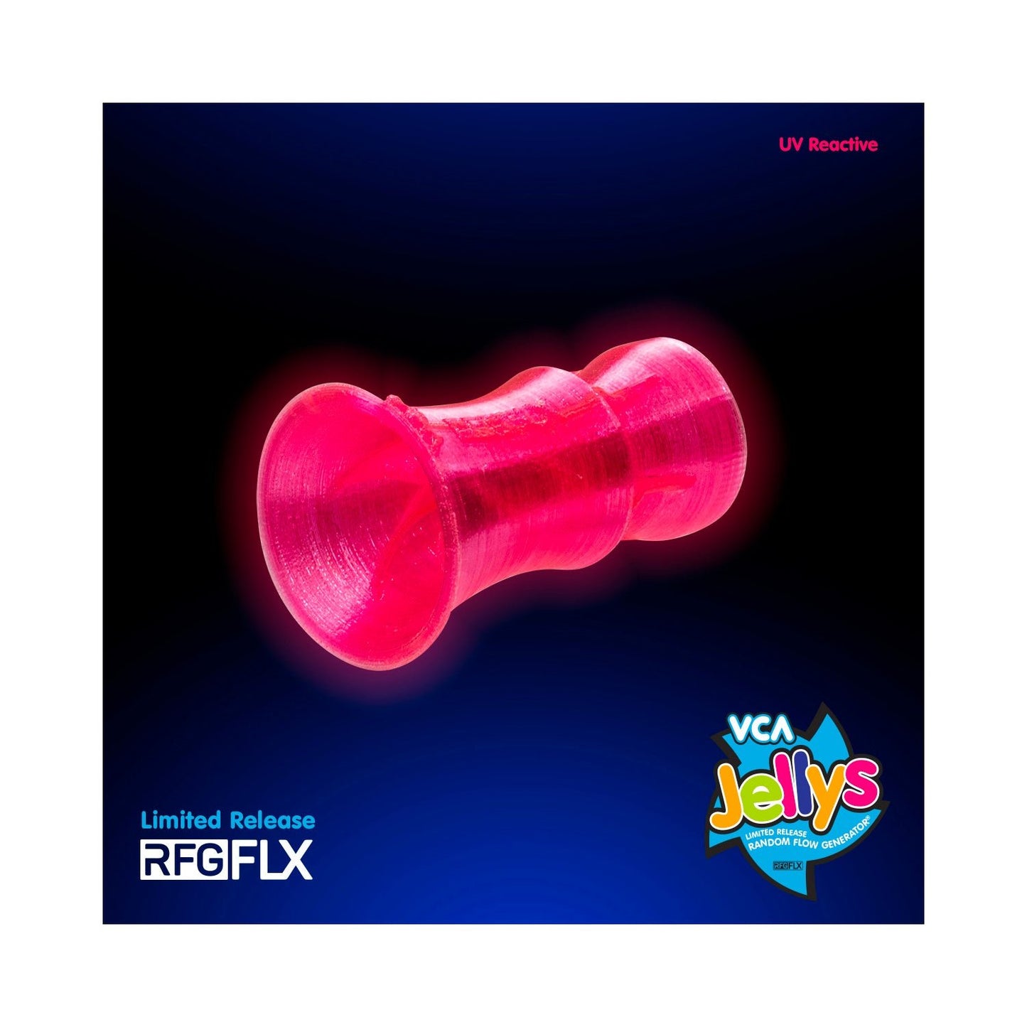 Vivid Creative Flex 3/4in RFG Nozzle Jelly Limited Edition - Sunrise Pink - Charterhouse Aquatics