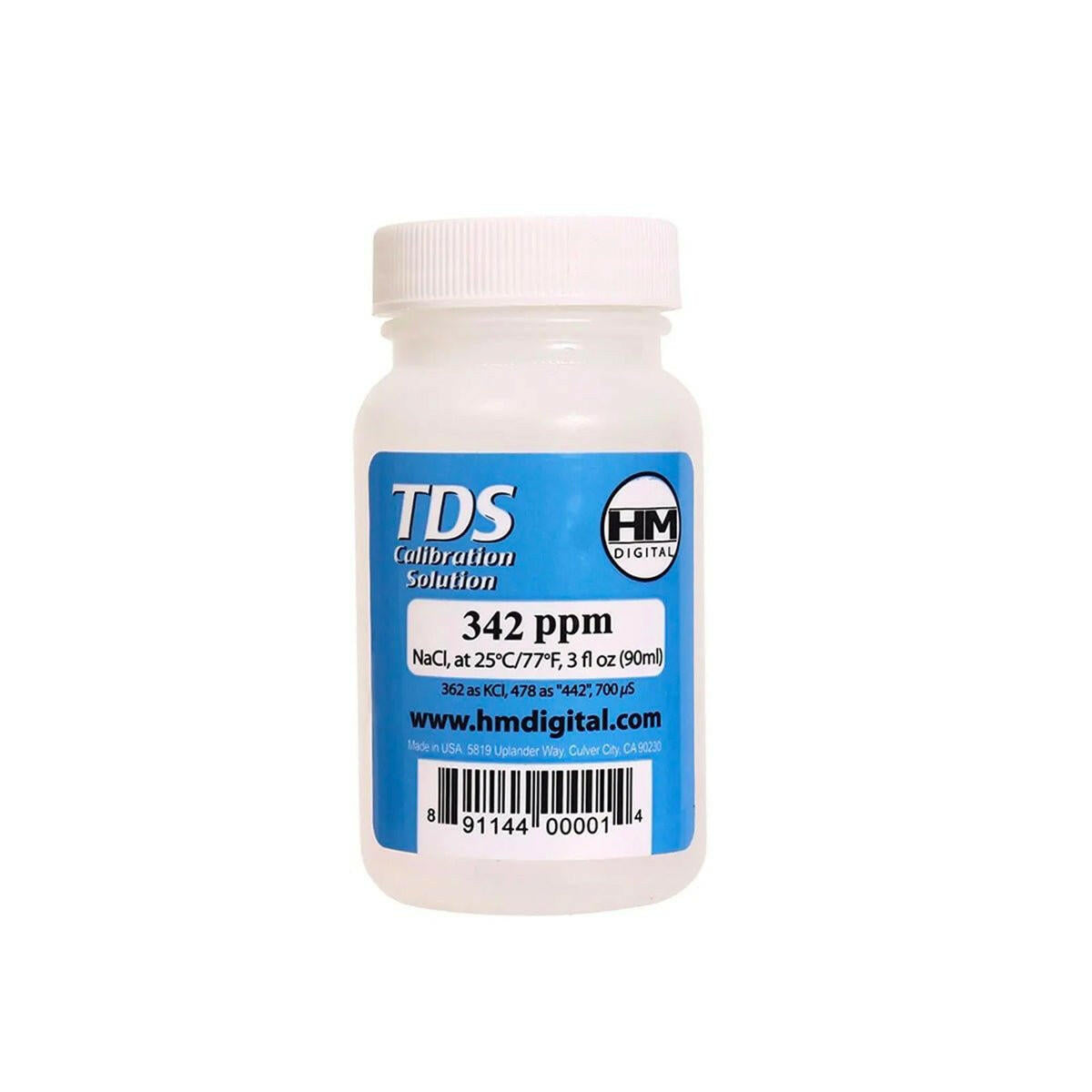 Vyair TDS and EC Calibration Fluid 342ppm 3oz Charterhouse Aquatics