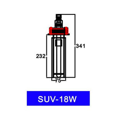 Wavereef Drop in UV 4" 18w - Charterhouse Aquatics