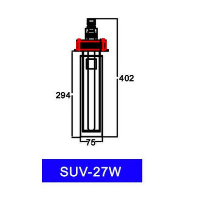 Wavereef Drop in UV 4" 27w - Charterhouse Aquatics