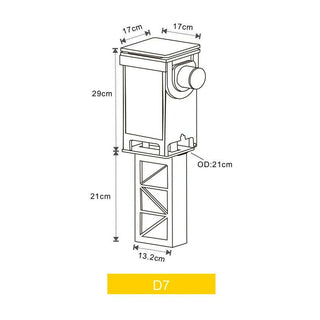 Wavereef Dropin Filter Roller D7 - Charterhouse Aquatics