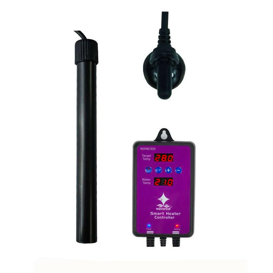 Wavereef Titanium Heater 100w (Inc Controller) - Charterhouse Aquatics