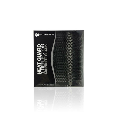 White Python Heat Guard & Reflector - Midnight Black - Charterhouse Aquatics