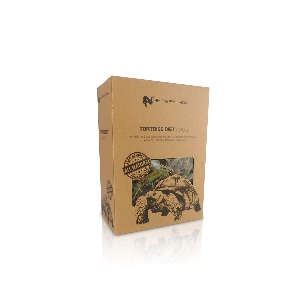 White Python Tortoise Diet Dried Food Adult 95g - Charterhouse Aquatics