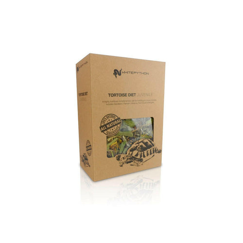 White Python Tortoise Diet Dried Food Juvenile 85g - Charterhouse Aquatics