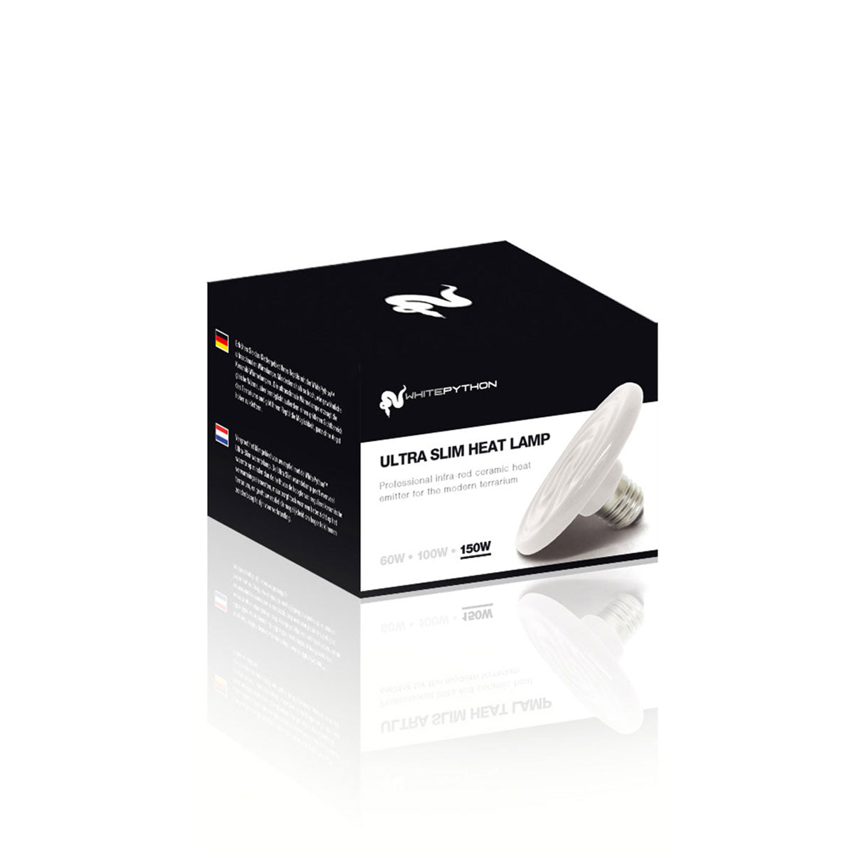 White Python Ultra Slim Ceramic Heater 150W - Charterhouse Aquatics