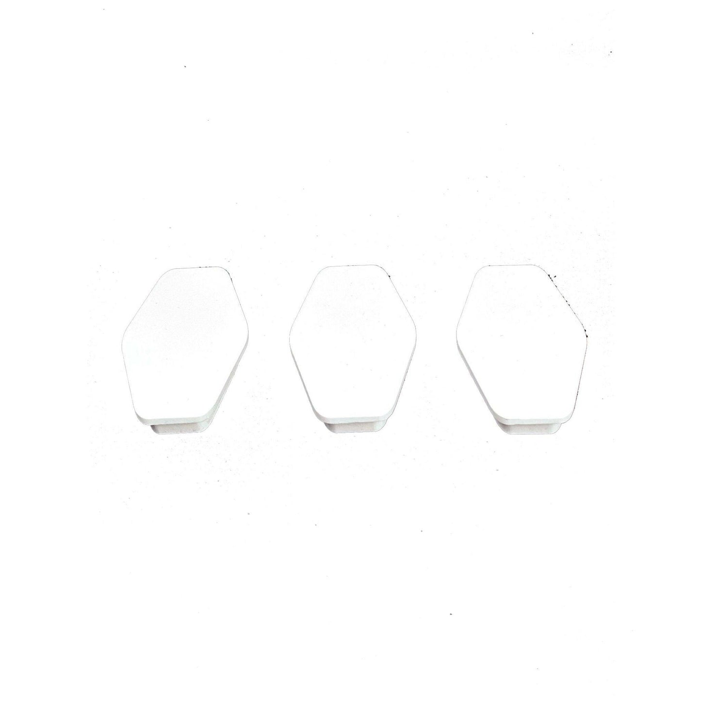 Xodis Hex White Blank Inserts (x3) - Charterhouse Aquatics