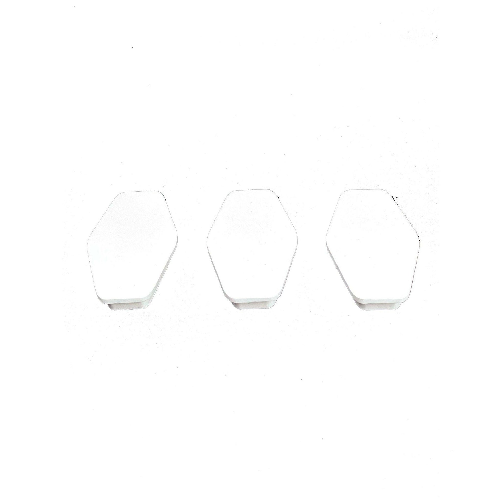 Xodis Hex White Blank Inserts (x3) - Charterhouse Aquatics