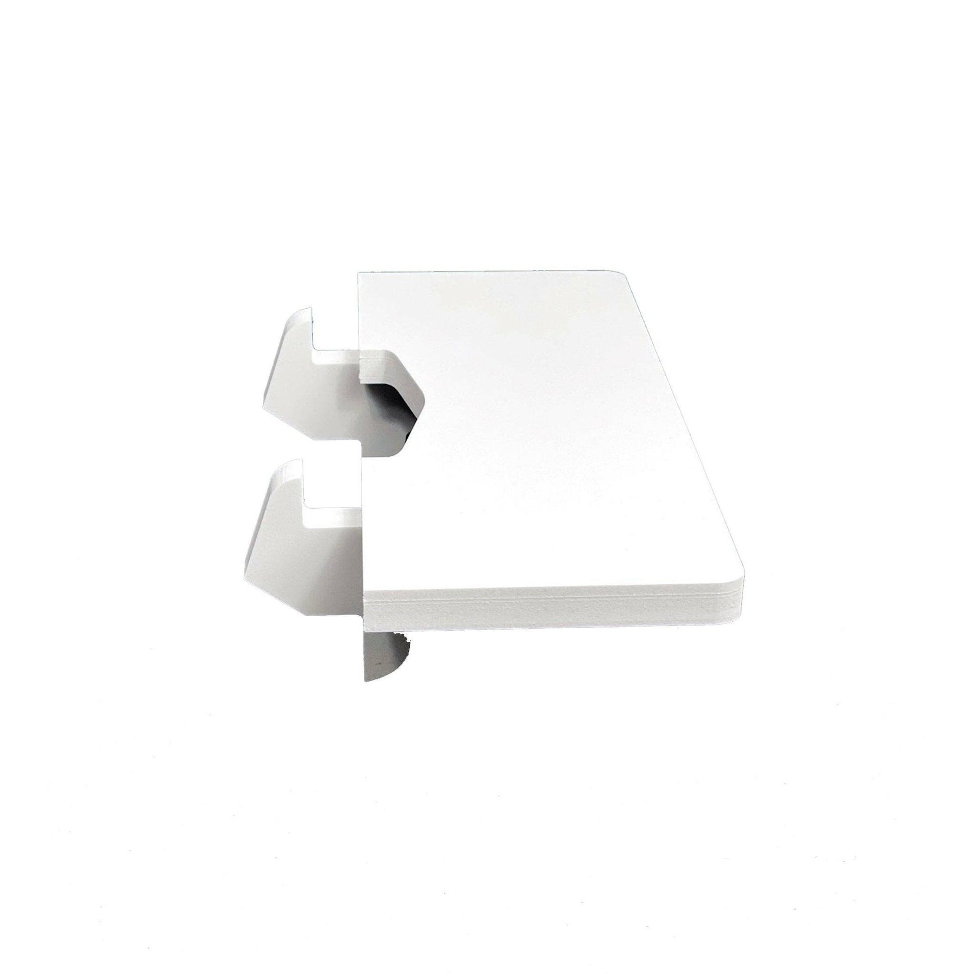 Xodis Hex White Front Mounting Shelf - Medium - Charterhouse Aquatics