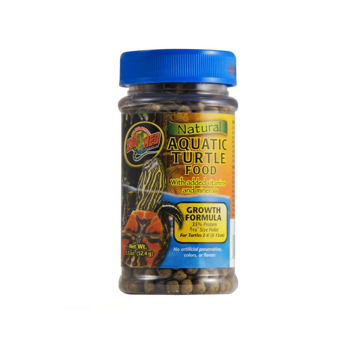 Zoo Med Aquatic Turtle Food Growth 42g - Charterhouse Aquatics