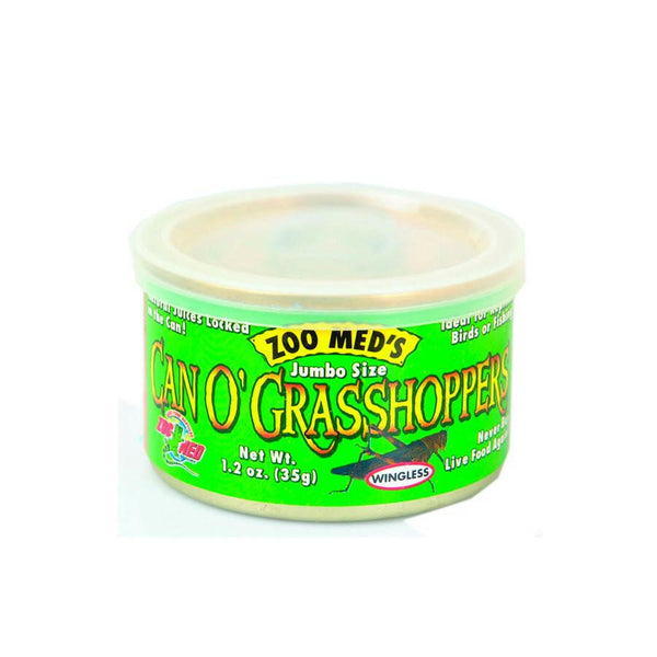 Zoo Med Can O' Grasshoppers 34g - Charterhouse Aquatics