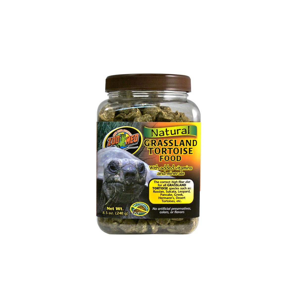 Zoo Med Grassland Tortoise Food 241g - Charterhouse Aquatics