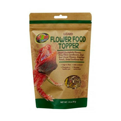 Zoo Med Lizard Flower Food Topper 40g - Charterhouse Aquatics