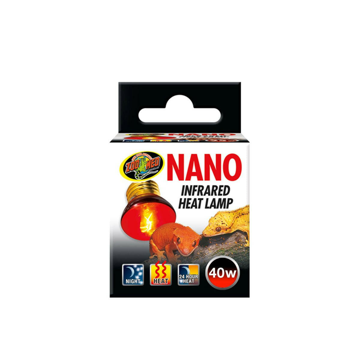 Zoo Med Nano Infared Heat Lamp 40w - Charterhouse Aquatics