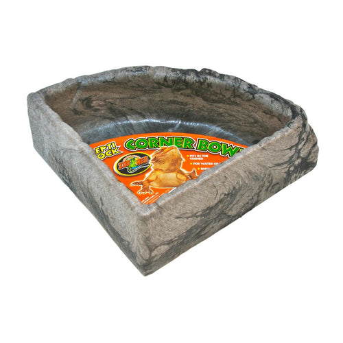 Zoo Med Repti Rock Corner Bowl Large - Charterhouse Aquatics