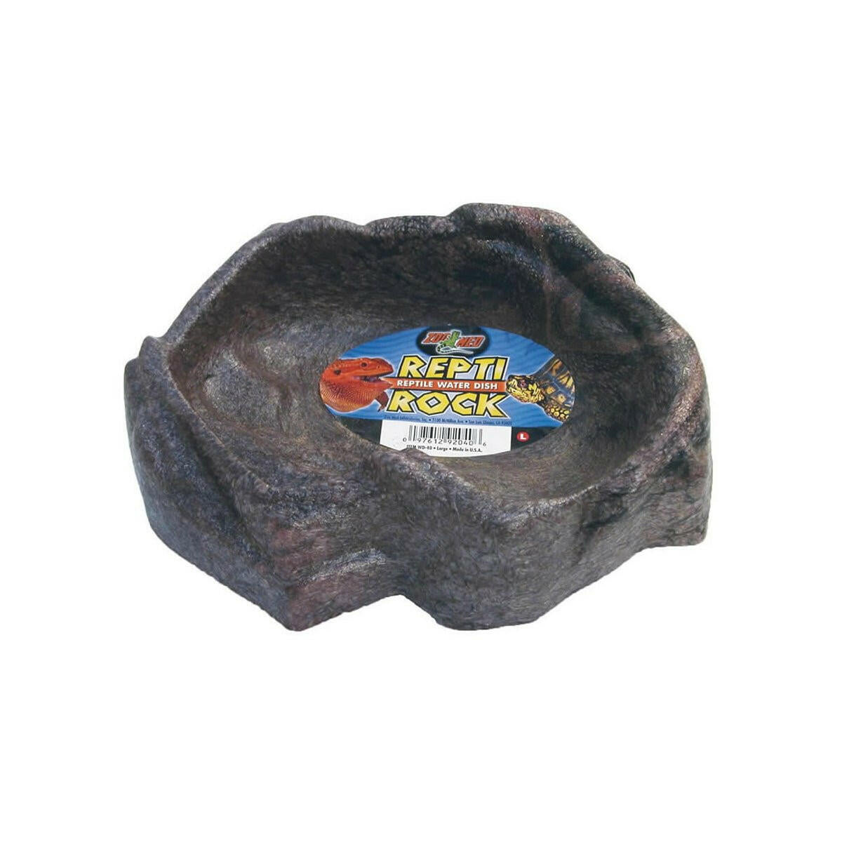 Zoo Med Repti Rock Water Dish Large 230 x 160mm - Charterhouse Aquatics