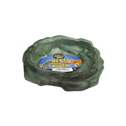 Zoo Med Repti Rock Water Dish Medium 170 x 130mm - Charterhouse Aquatics
