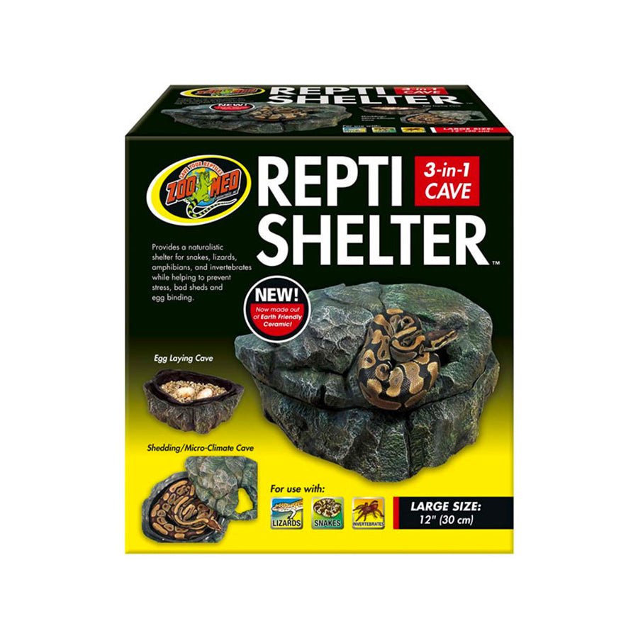 Zoo Med Repti Shelter 3in1 Cave Large - Charterhouse Aquatics