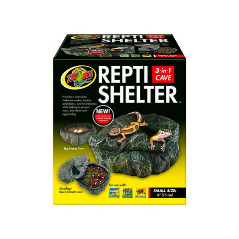Zoo Med Repti Shelter 3in1 Cave Small - Charterhouse Aquatics