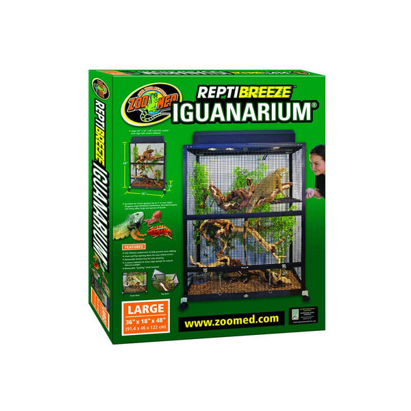 Reptibreeze Zoo Med Reptile Enclosures ZOO MED ReptiBreeze Reptile Cage, Large