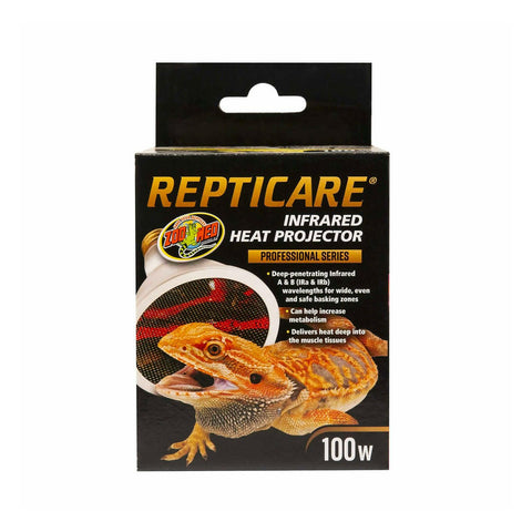 Zoo Med Repticare Infrared Heat Projector 100w - Charterhouse Aquatics