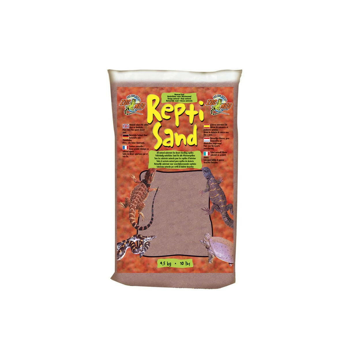 Zoo Med ReptiSand Natural Red 4.5Kg - Charterhouse Aquatics