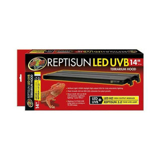 Zoo Med ReptiSun LED/UVB Hood 35cm - Charterhouse Aquatics